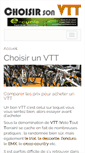 Mobile Screenshot of choisir-son-vtt.com